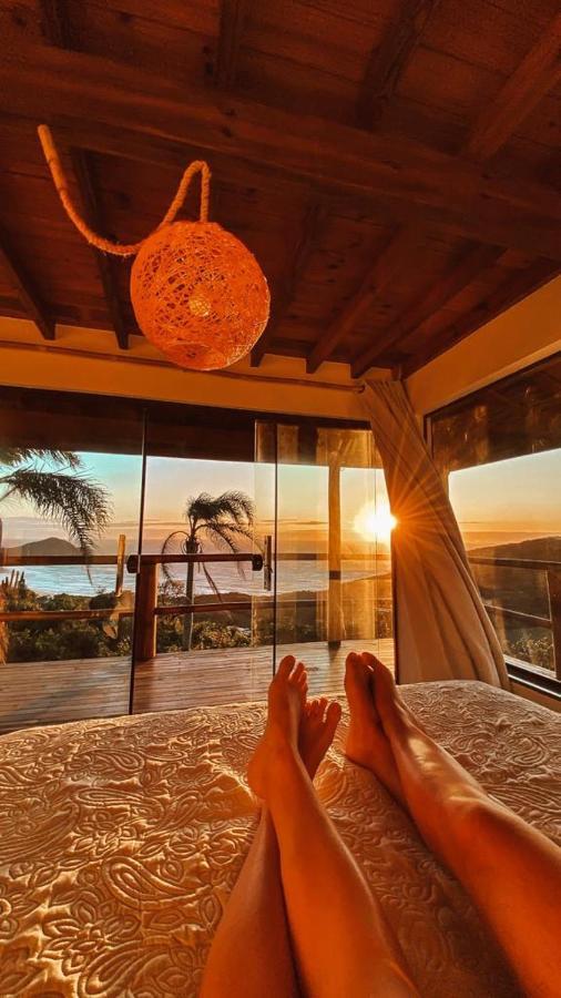 Villa Casa Do Morro Praia do Rosa Esterno foto
